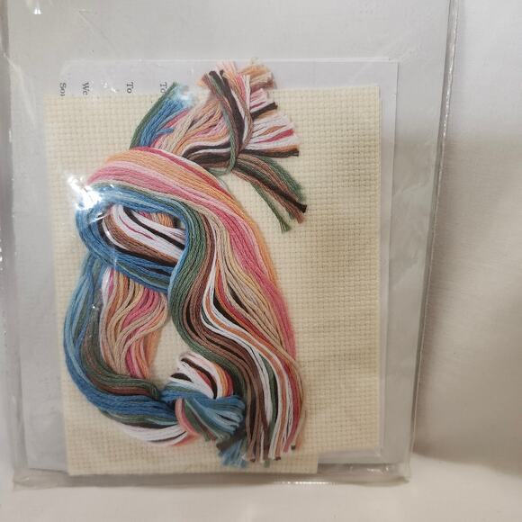 A Friend is a Treasure Counted Cross Stitch Kit Jiffy 16583 7 x 5 Sealed B23 - Picture 6 of 6